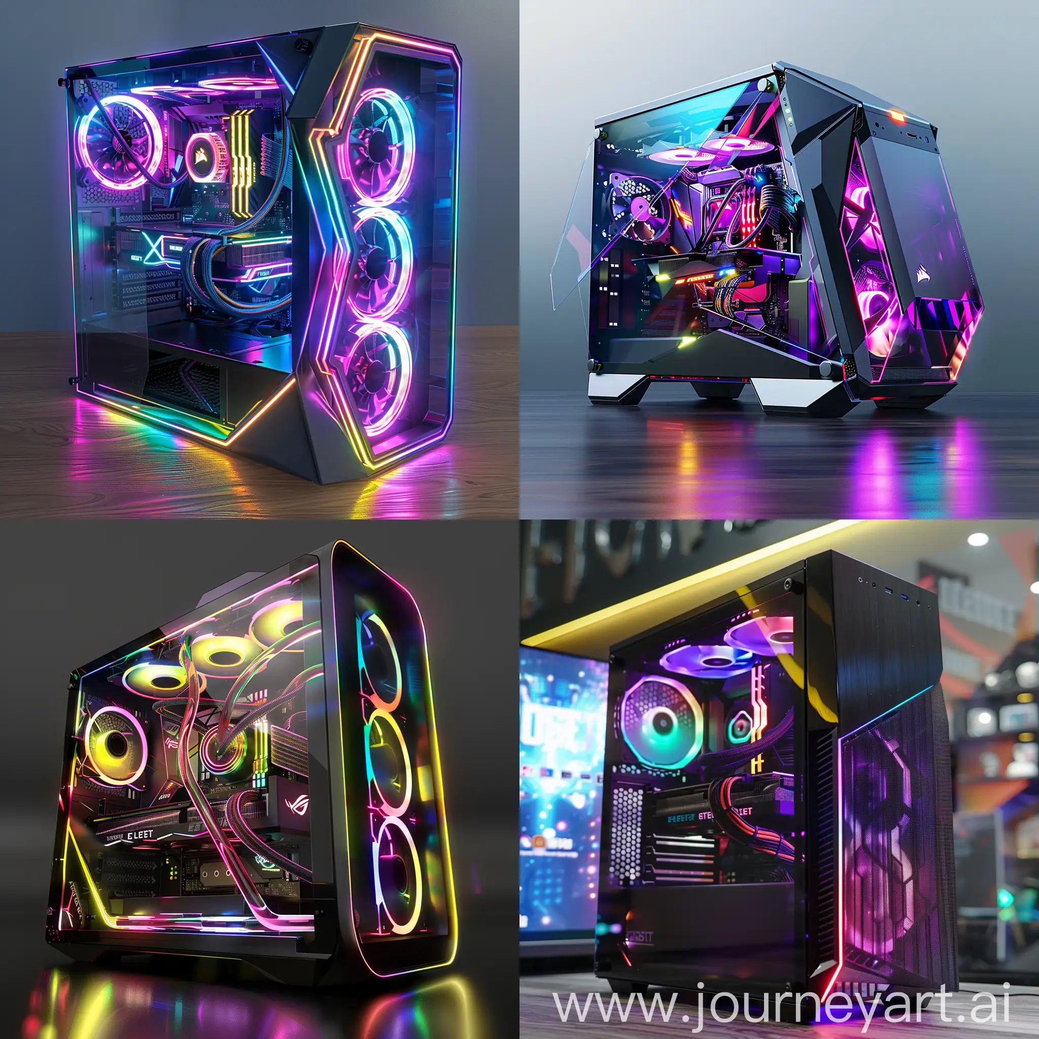 Futuristic-PC-Case-with-Advanced-Cooling-and-RGB-Lighting-Hightech-Design