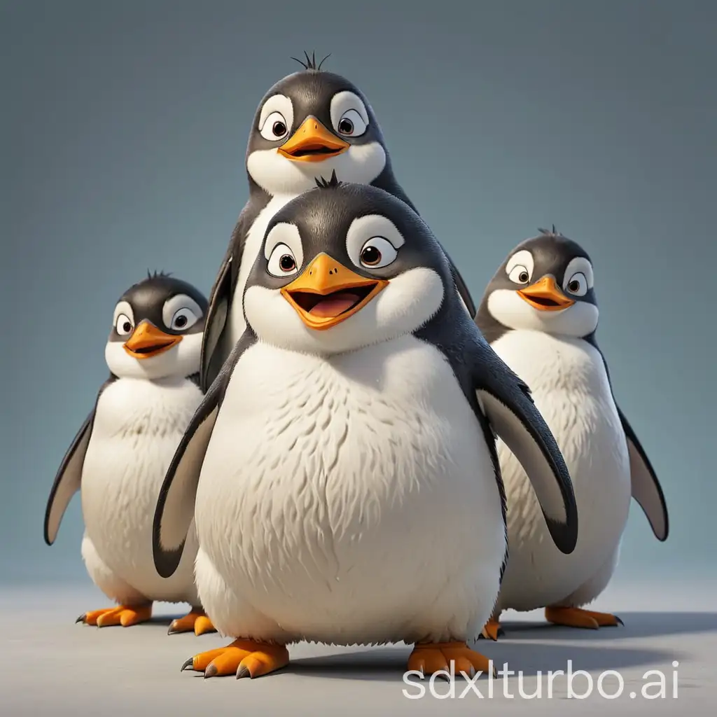 Playful-Penguins-Ten-Charismatic-Characters-Standing-Tall