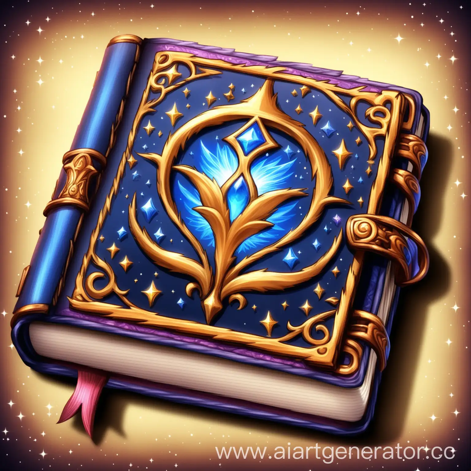 Enchanted-Icon-with-Open-Diary-Fantasy-Style-Inspiration