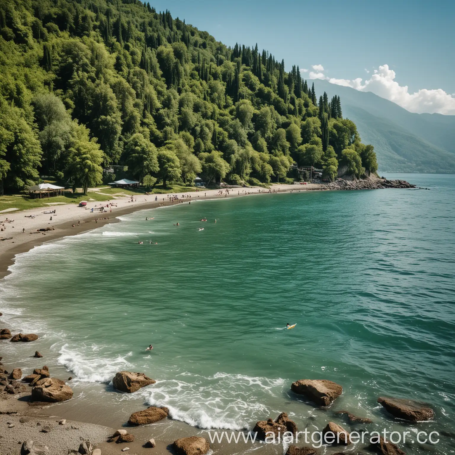 Serene-Tourists-Enjoying-Coastal-Bliss-in-Abkhazia