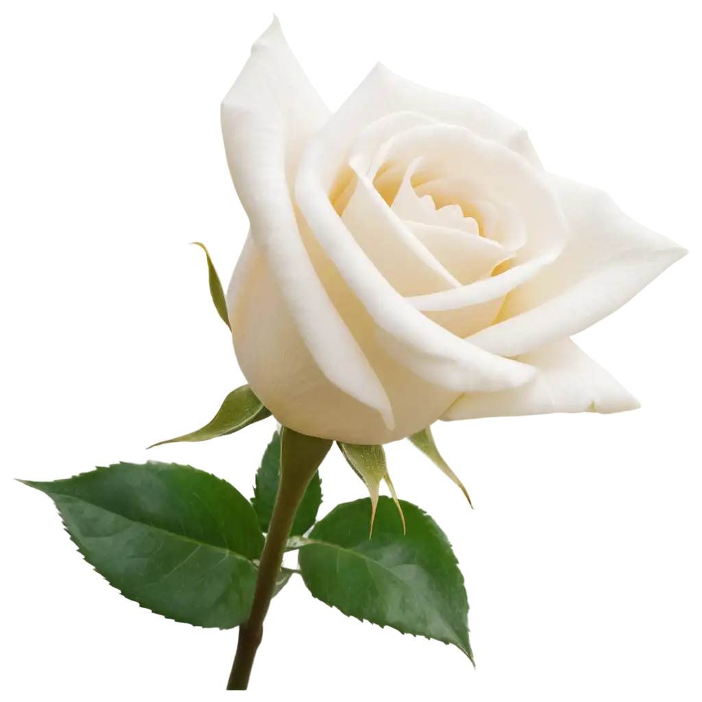 close up of white rose