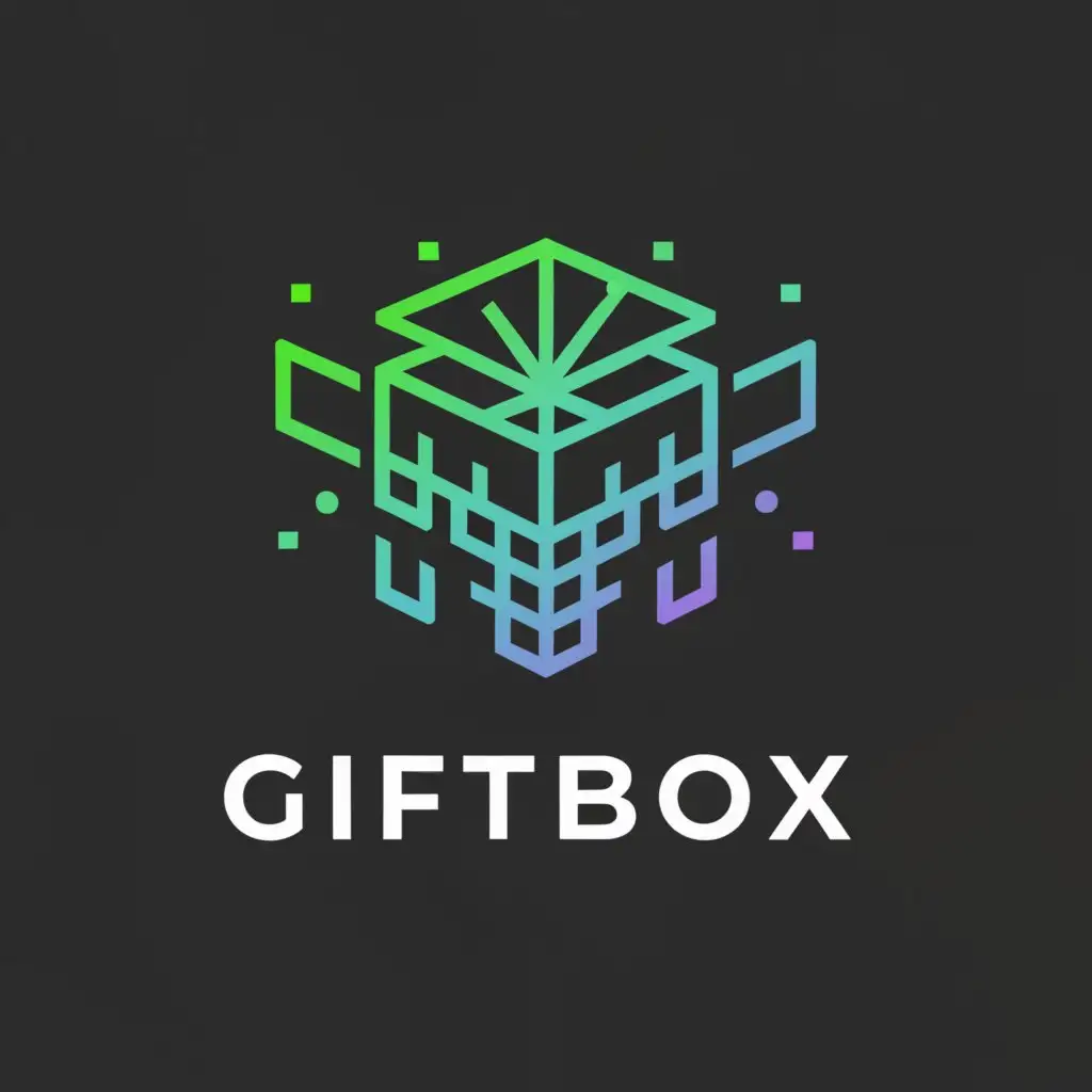 a logo design,with the text "GiftBox", main symbol:gift,complex,be used in Others industry,clear background