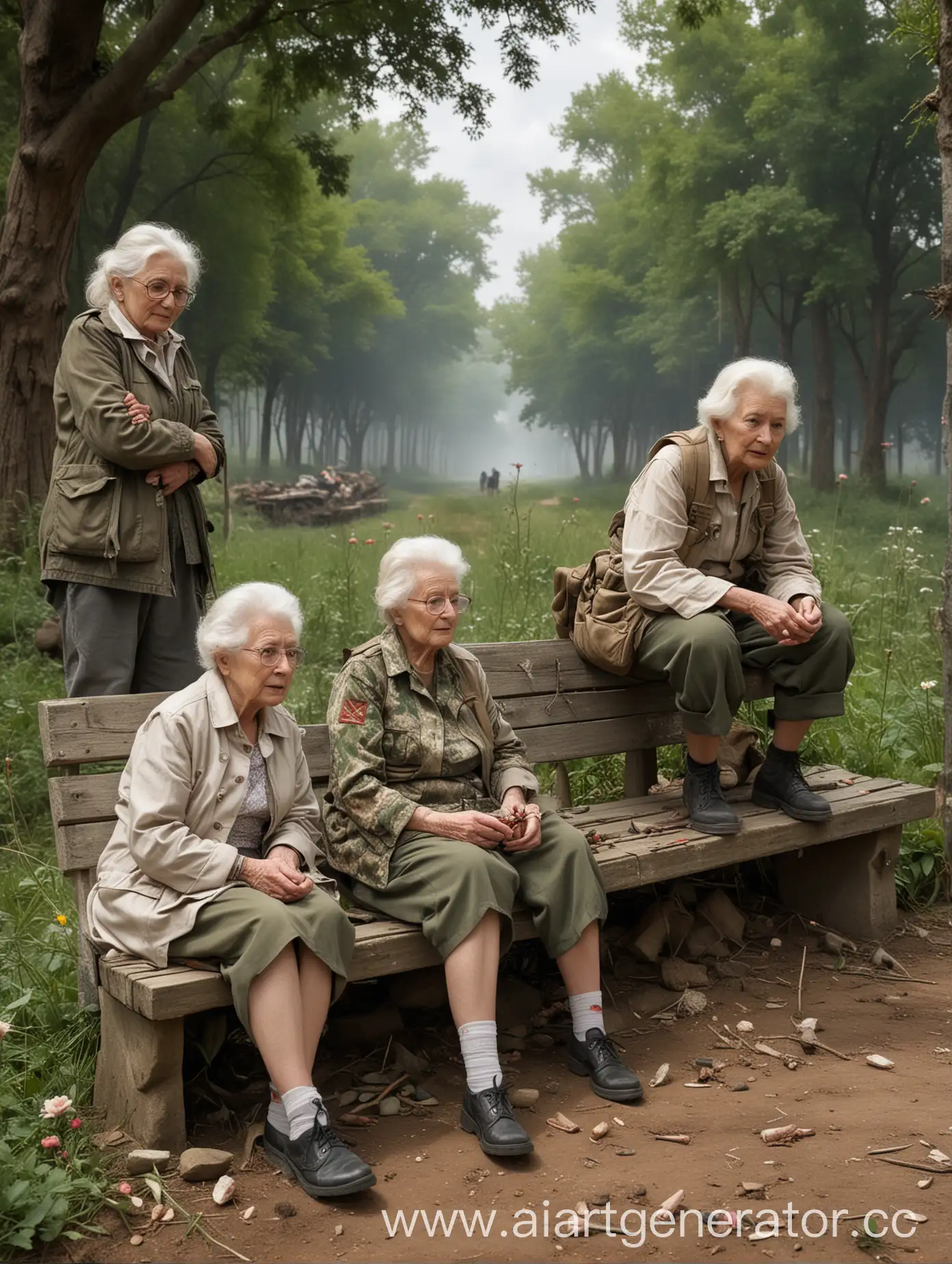 Urban-Scene-Missile-Intercept-Elderly-Ladies-Unexploded-Ordnance-and-Militia-Fighters