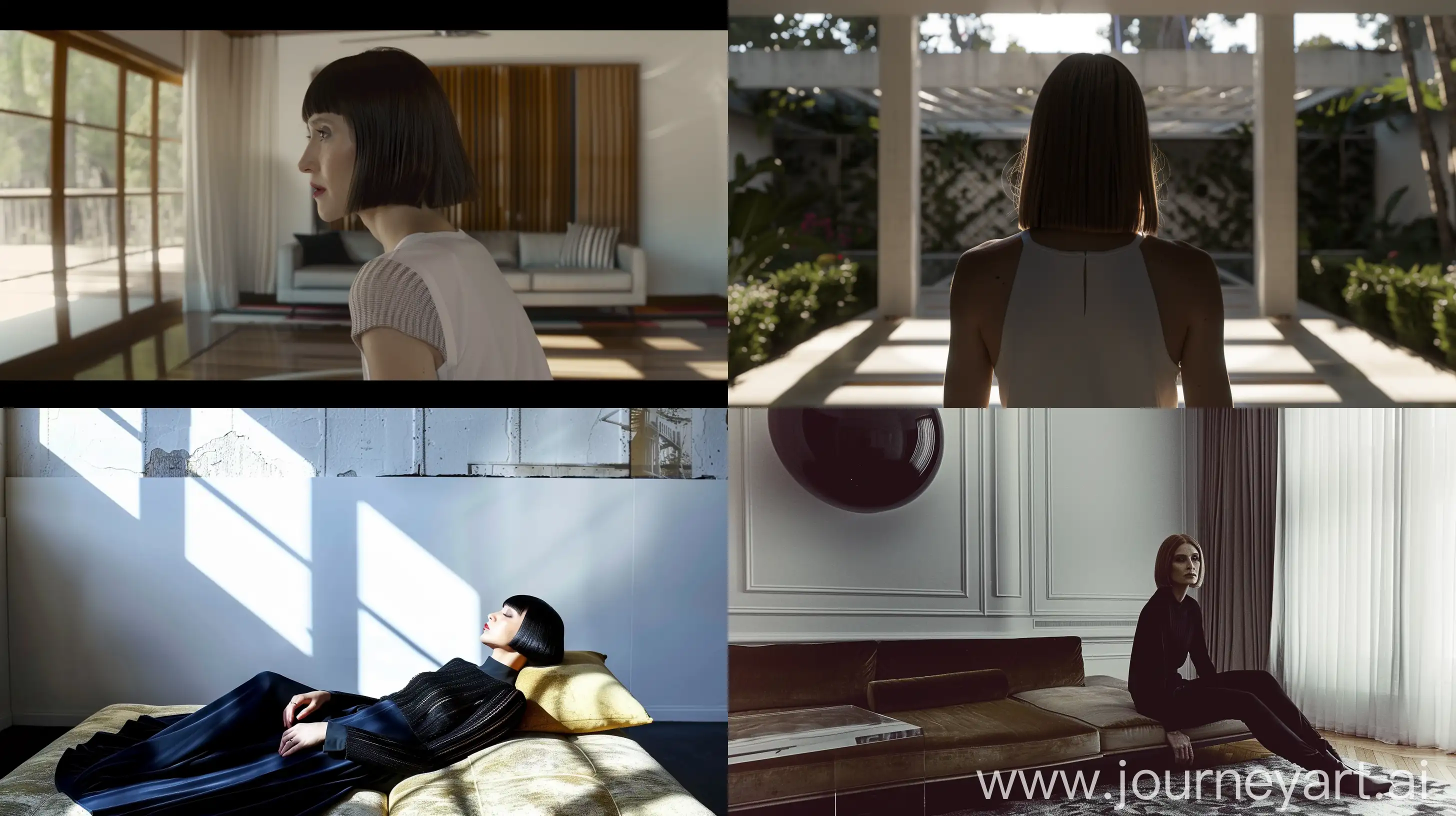 Confident-Woman-with-Blunt-Bob-Haircut-in-Modern-Living-Room