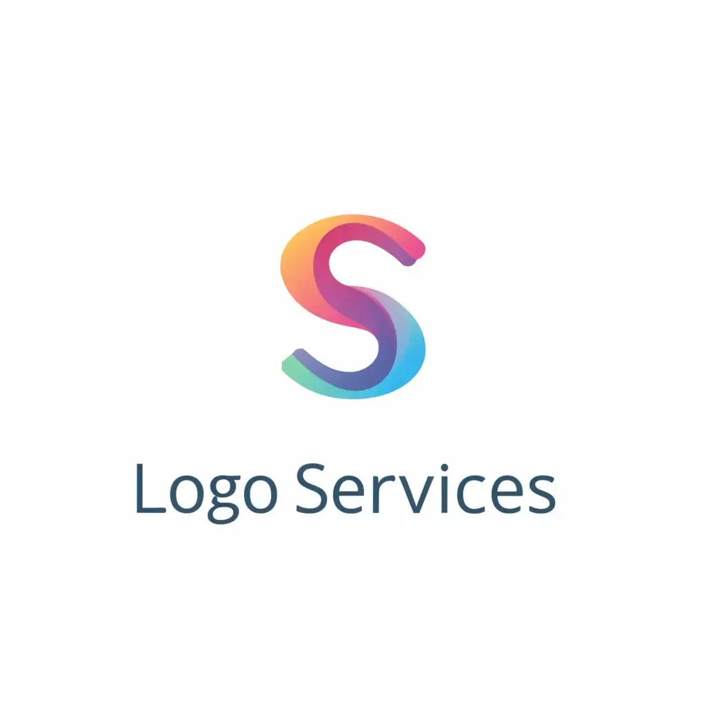 a logo design,with the text "LOGO SERVICES", main symbol:Services,Moderate,be used in Others industry,clear background