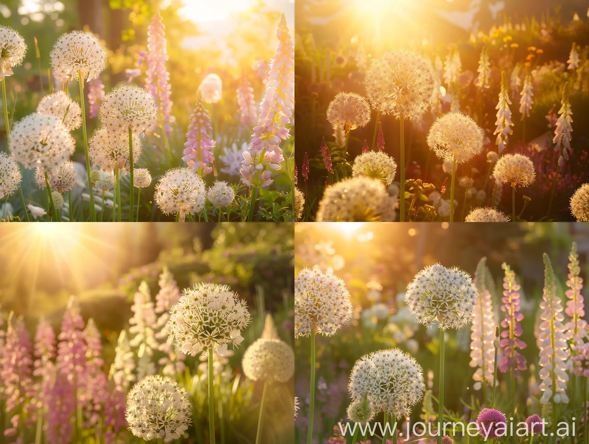 Serene-Allium-Flowers-at-Mount-Everest-Capturing-Tranquility-and-Natural-Beauty