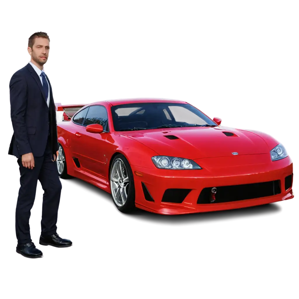 HighQuality-PNG-Image-Paul-Walker-with-Car-Captivating-Visual-Representation