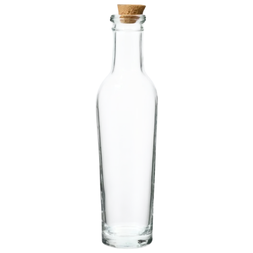 HighQuality-PNG-Image-of-Glasses-Bottle-Enhance-Your-Designs-with-Clarity-and-Detail