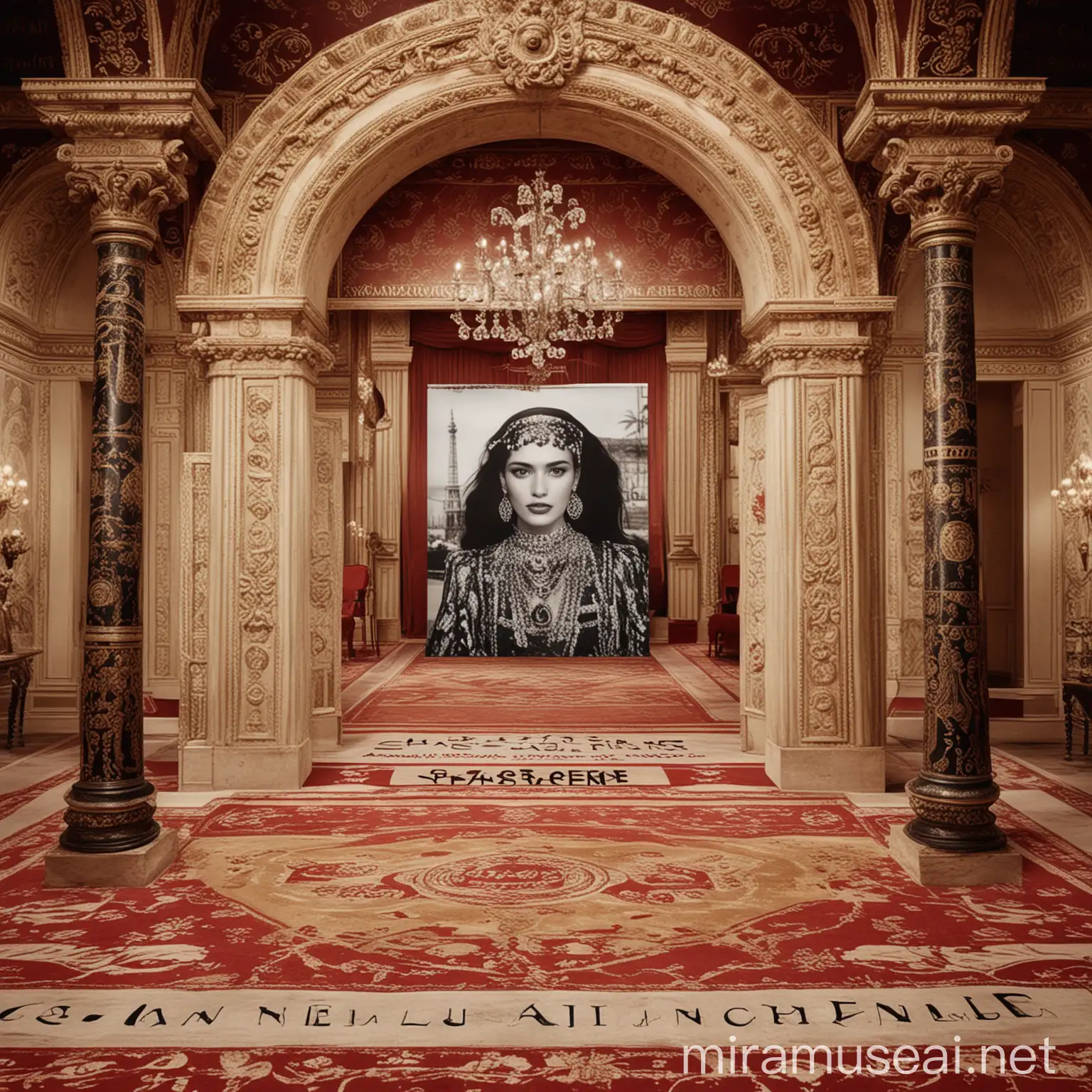 Chanel and Cartier Collection Ads Inspired by Mahkama du Pacha Palace in Casablanca