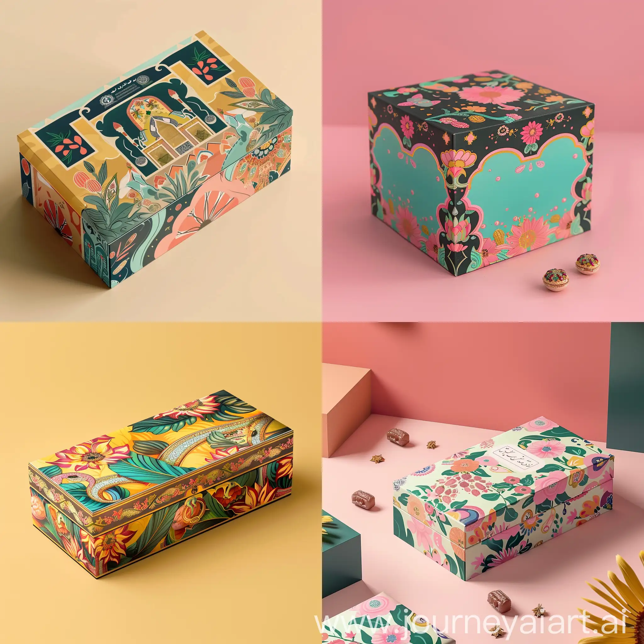Iranian-Culture-Inspired-Date-Box-Packaging-with-Slimy-Motifs