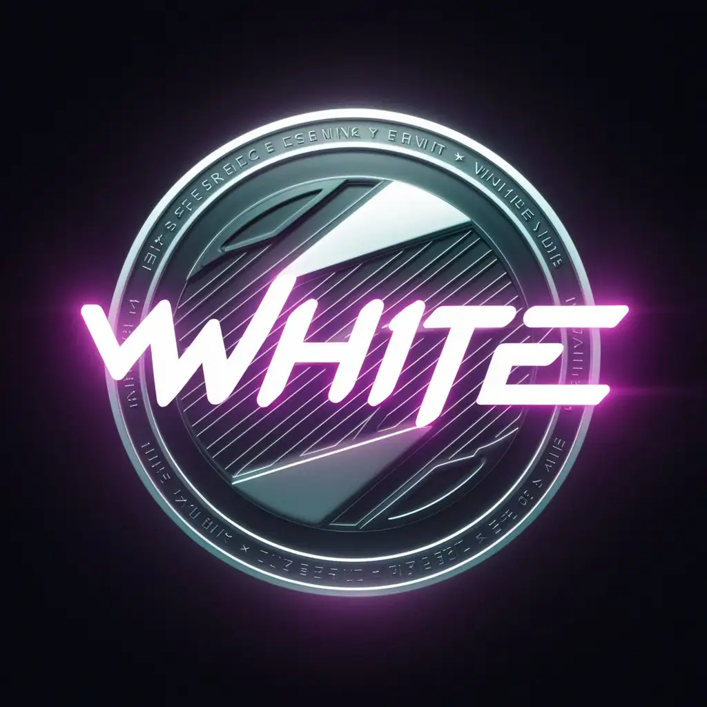 Cyberpunk-White-Cryptocurrency-in-NeonLit-Environment
