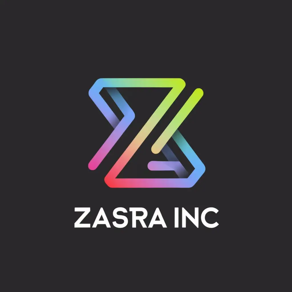 a logo design,with the text "Zastra Inc", main symbol:the letter Z,Moderate,clear background