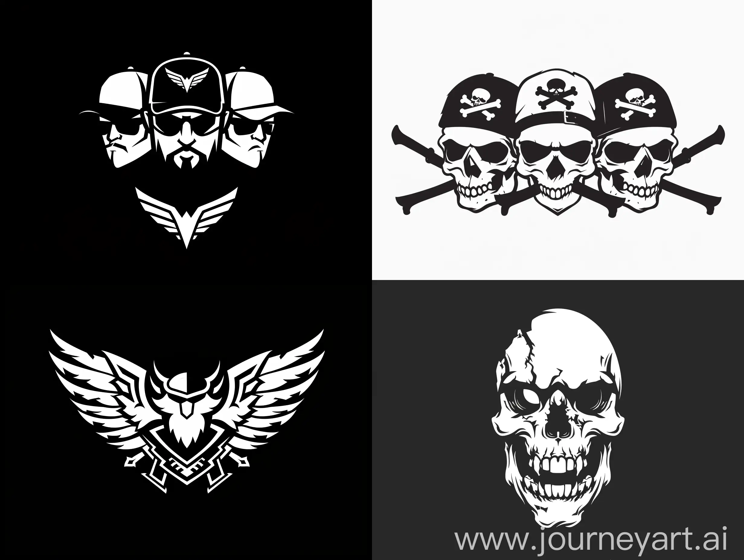 Gang-Logo-in-Black-and-White-Unity-and-Power-Symbolized