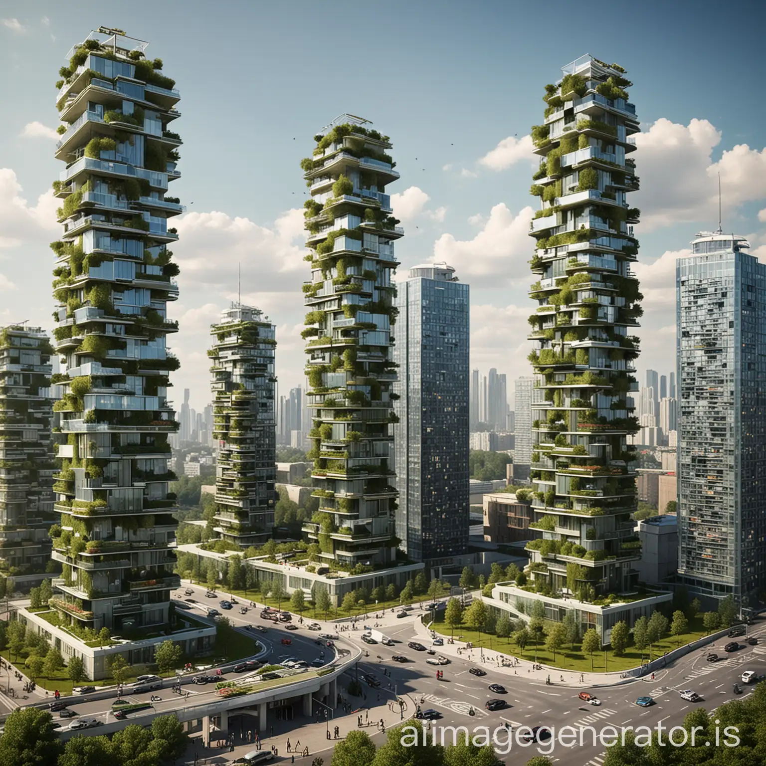 Futuristic-EcoFriendly-Cityscape-with-Integrated-Social-Facilities