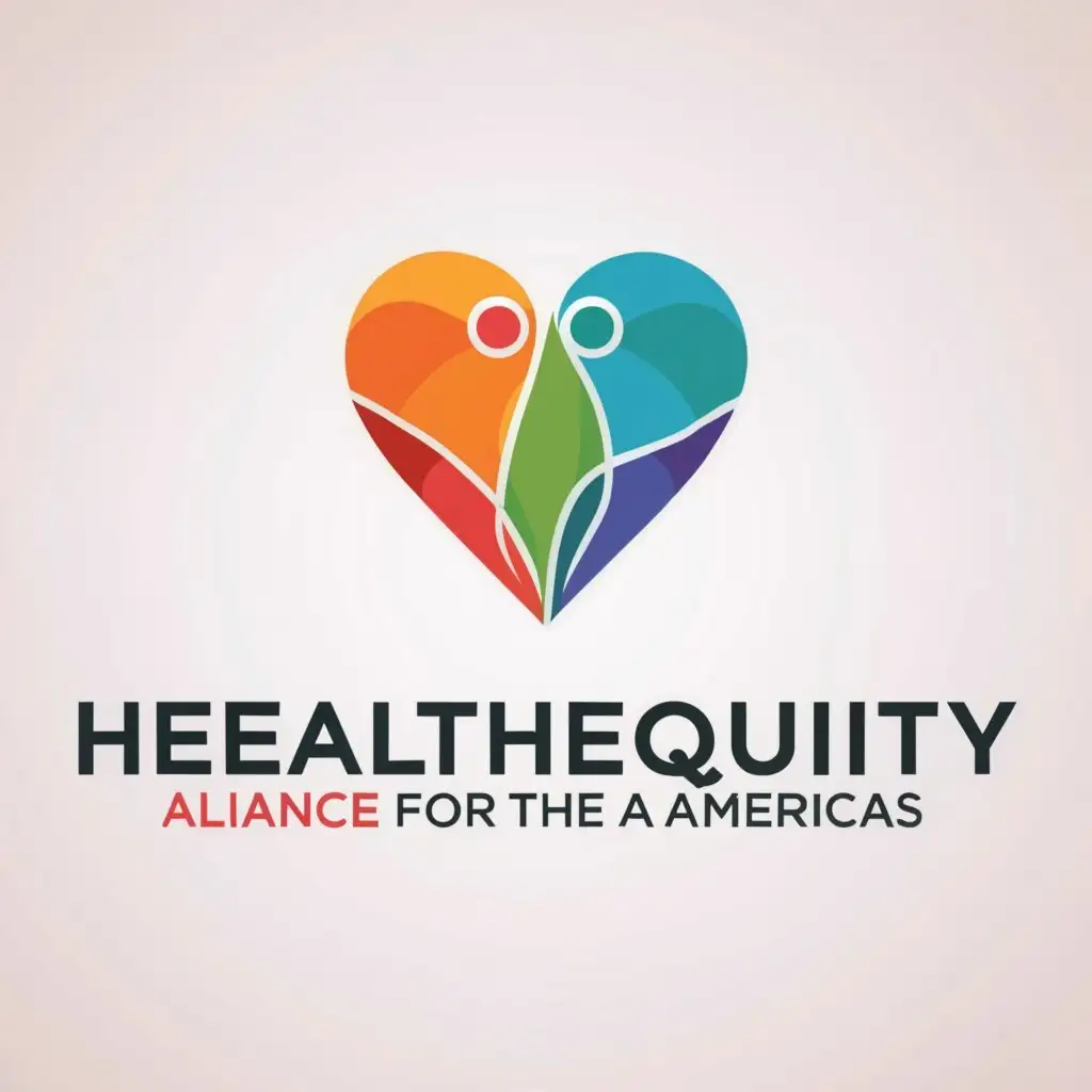 a logo design,with the text "HealthEquity Alliance for the Americas (HEAA)", main symbol:health,Moderate,be used in Nonprofit industry,clear background