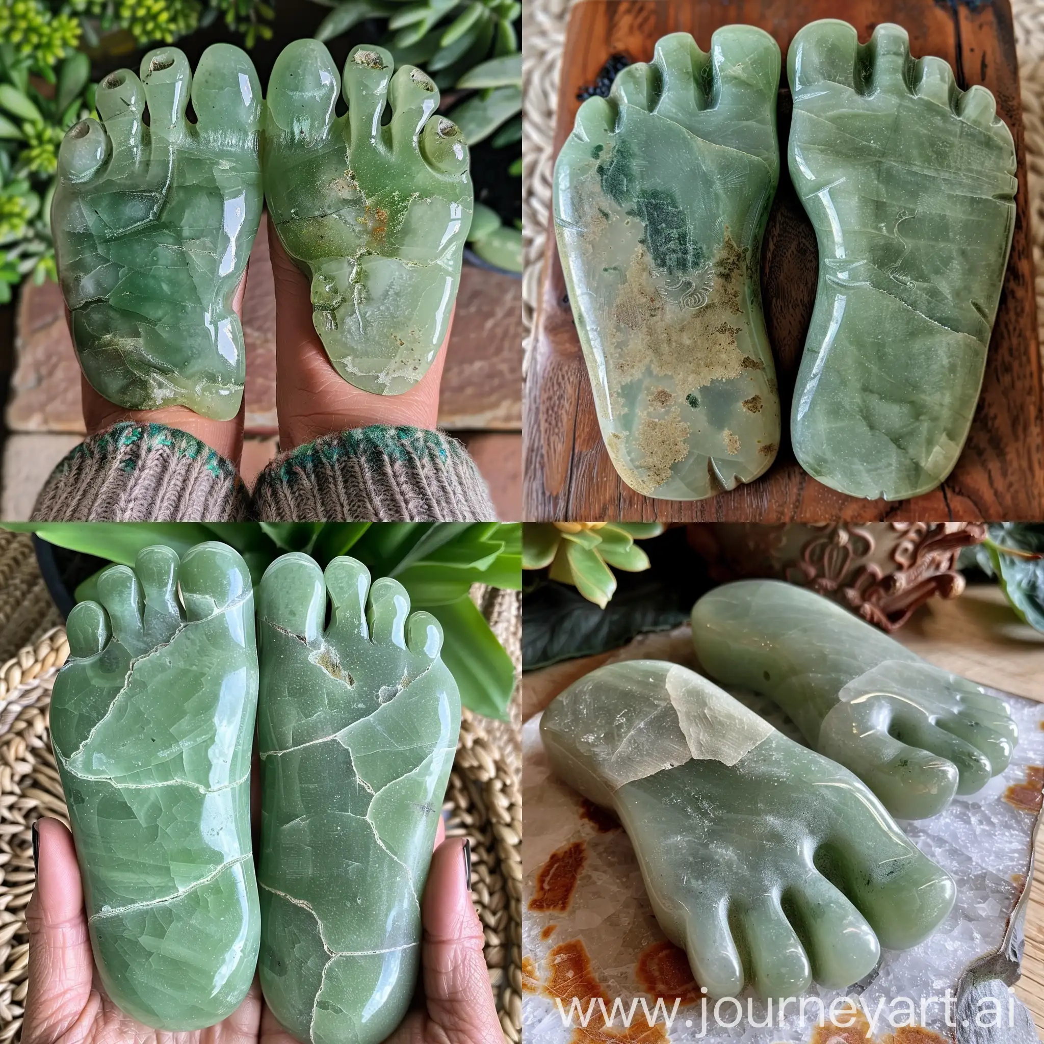 Jade-Feet-Walking-in-Blossoming-Garden