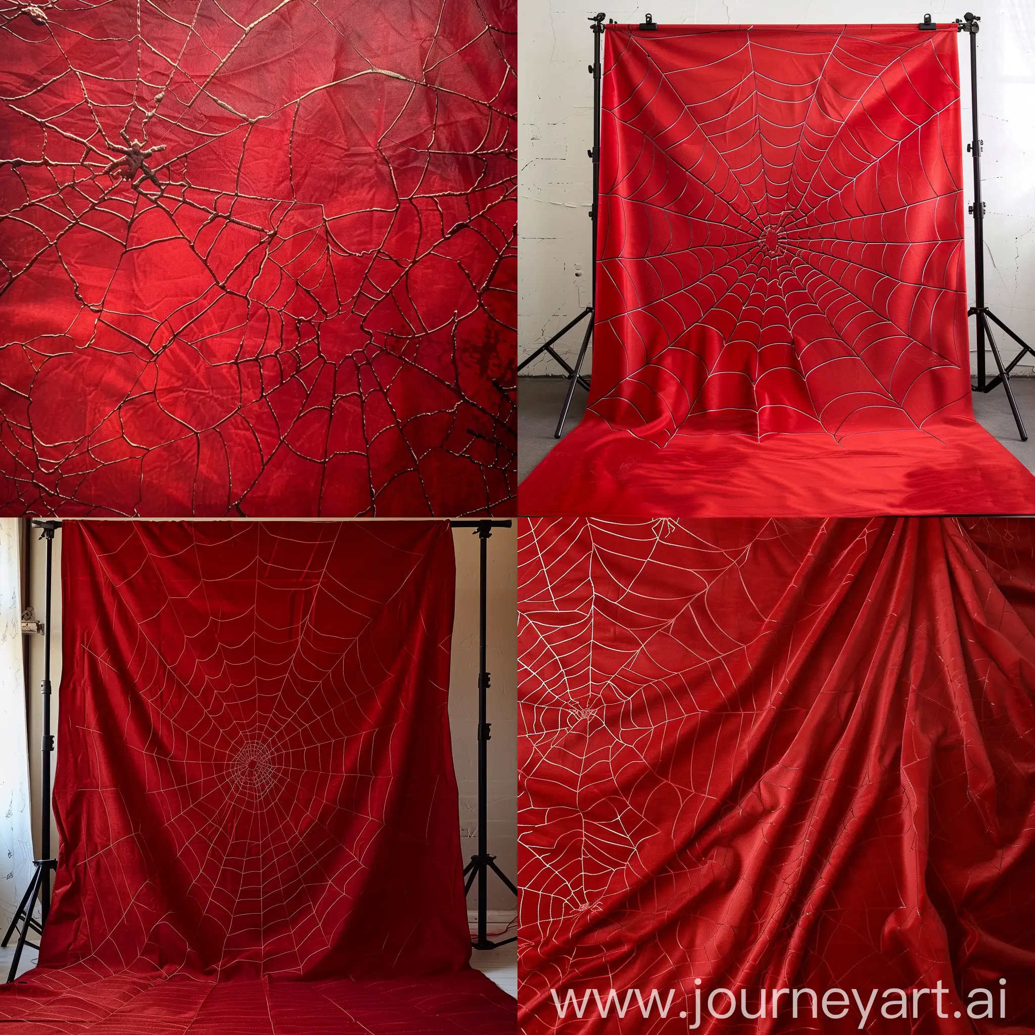 Red-Spiderweb-Fabric-Backdrop-for-Artistic-Portraits