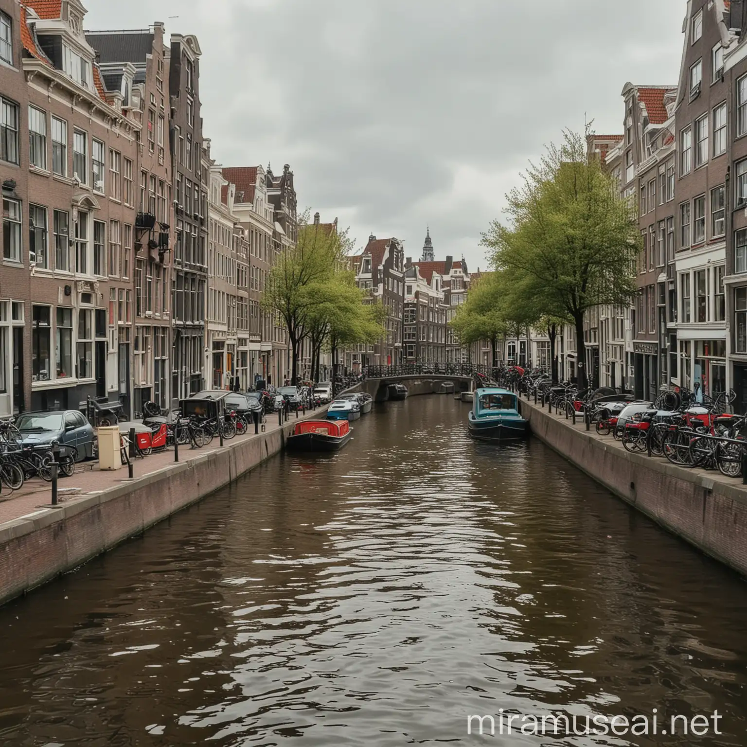SCROLLING THROUGH THE PICTURESQUE CANALS OF AMSTERDAM : A CITY BUILT ON WATER