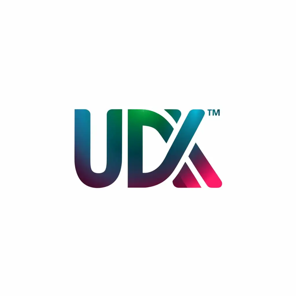 a logo design,with the text "UDX", main symbol:money growing monetize mix,Minimalistic,be used in Internet industry,clear background