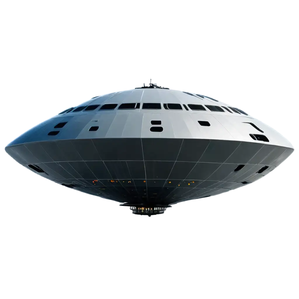 a fat alien ship