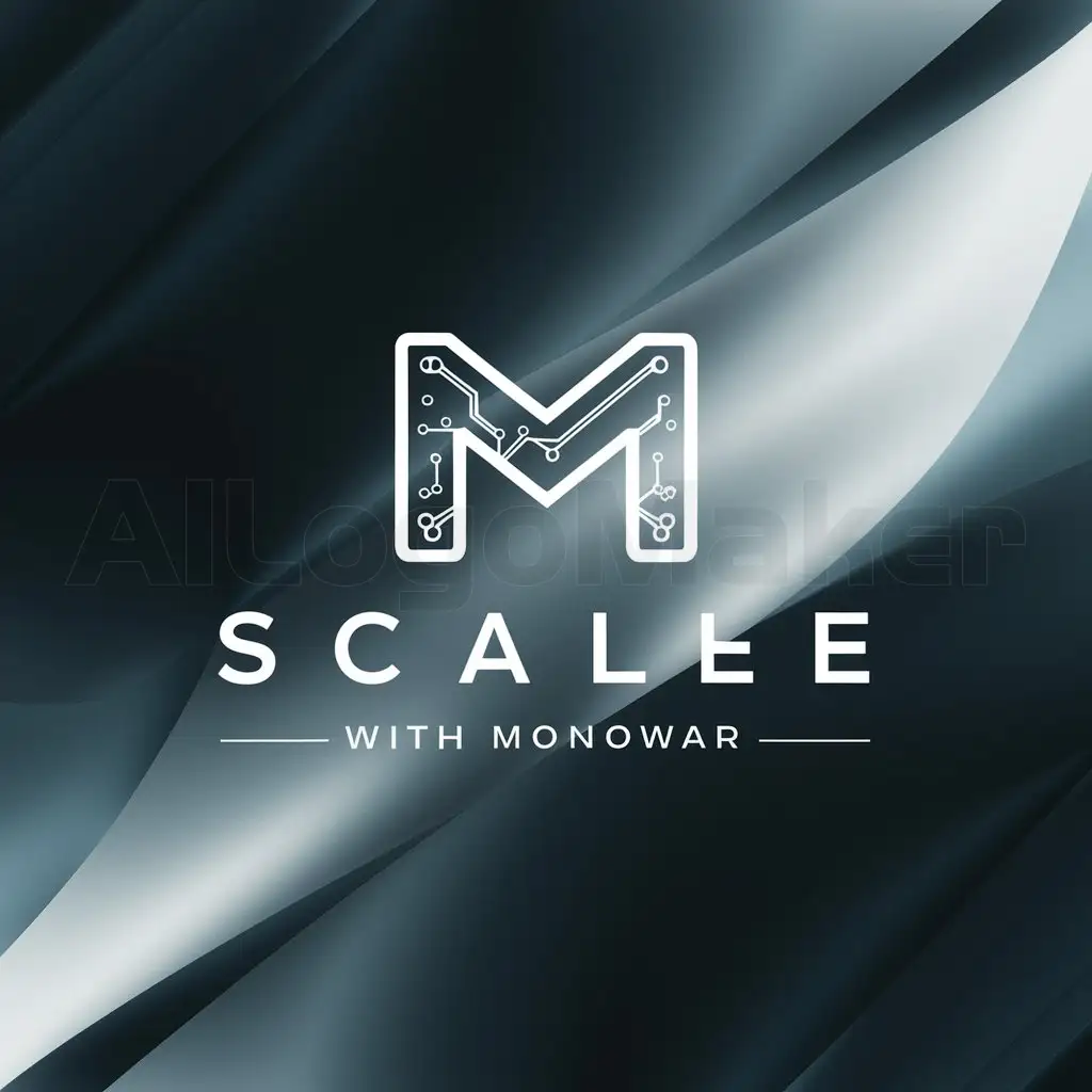 LOGO-Design-for-sCale-with-Monowar-Modern-Typography-with-Digital-Marketing-Expert-Symbol