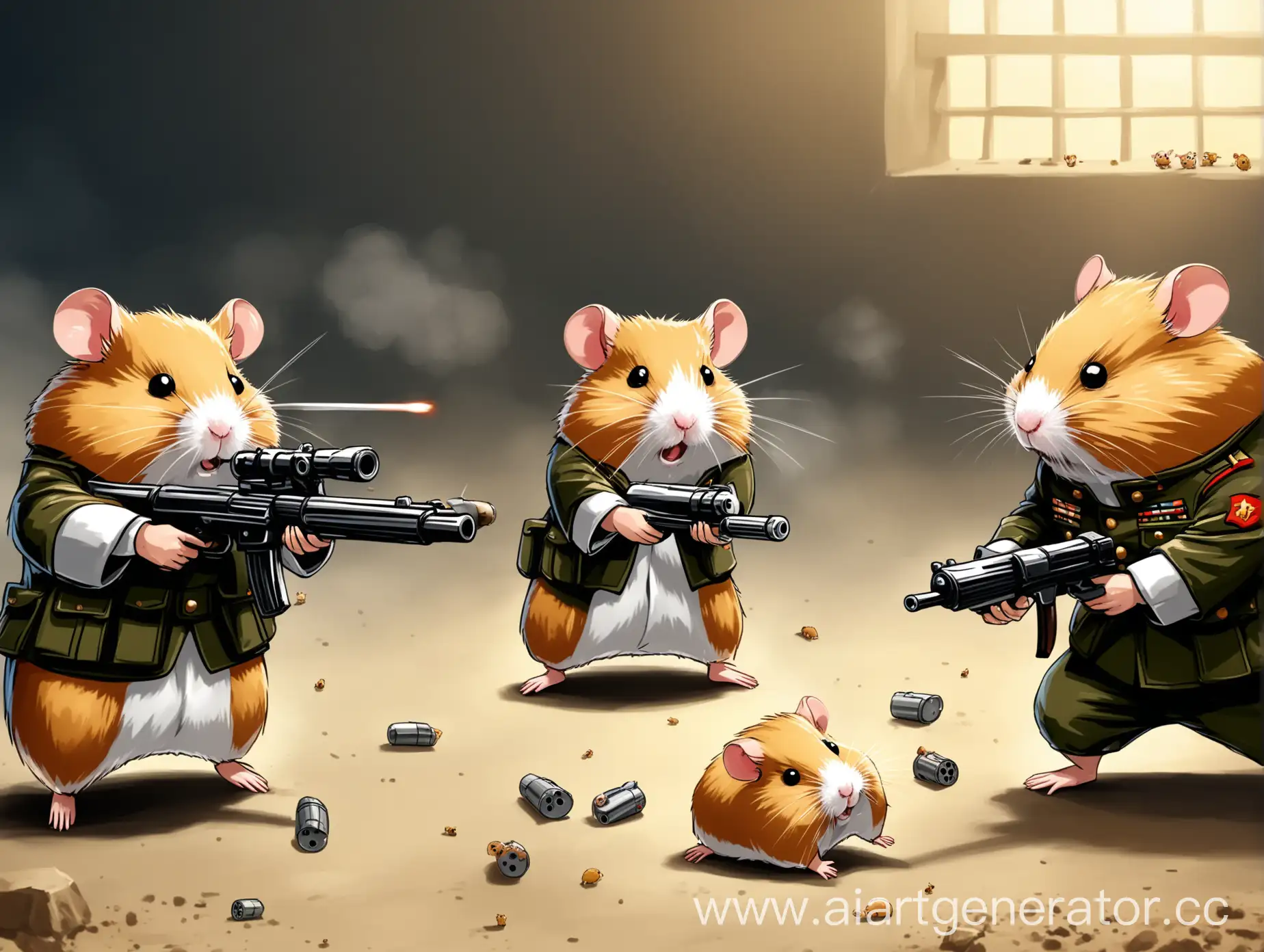 Military-Hamsters-Engage-in-Intense-Weaponized-Showdown