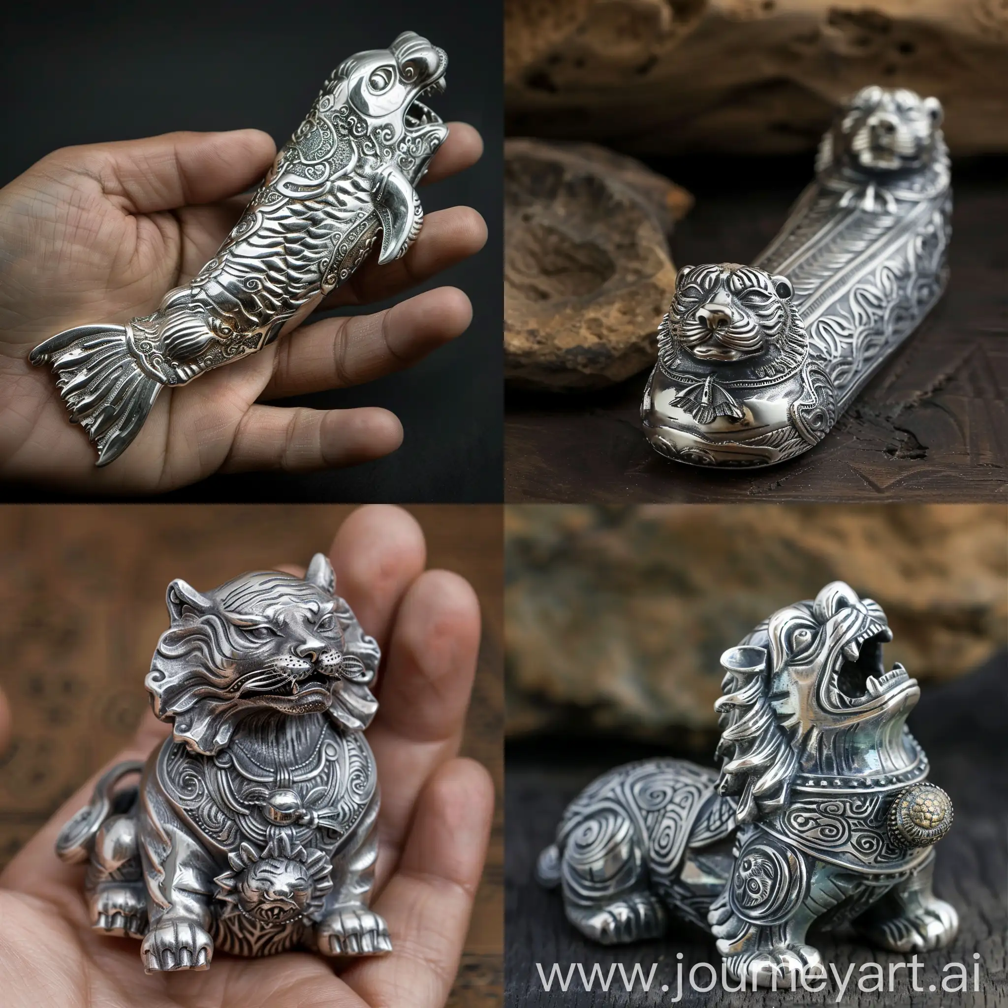 Ancient-Tiger-Seal-Silver-Jewelry-Exquisite-Artistry-and-Craftsmanship
