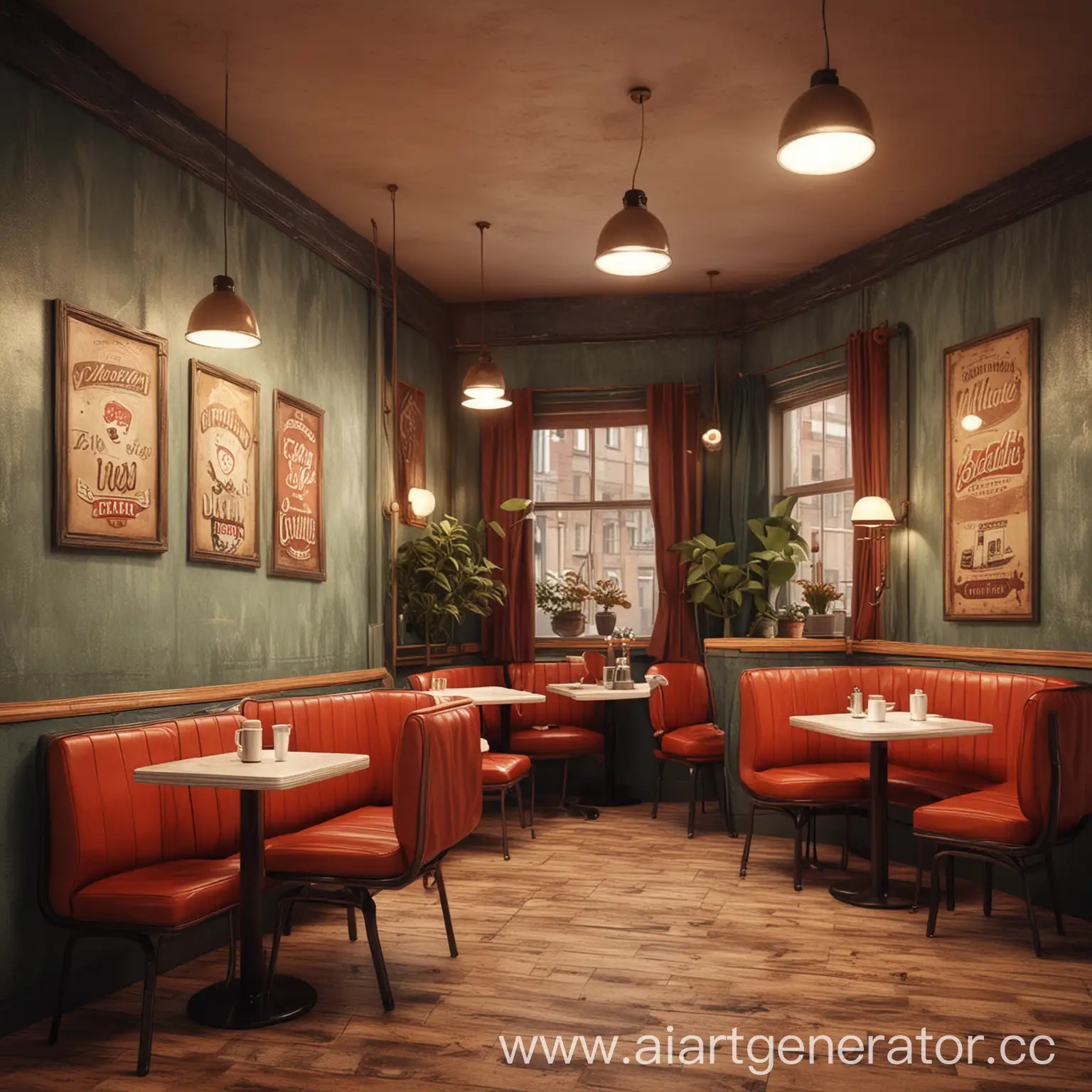 Vintage-Retro-Cafe-Interior-Design-Project-Cover