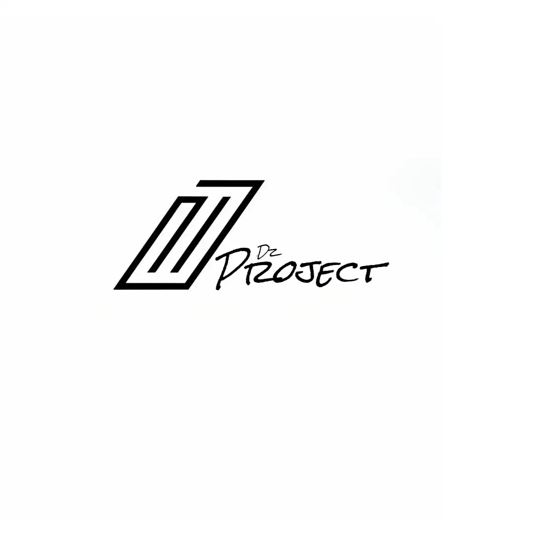 a logo design,with the text "Dz Project", main symbol:Dz,Minimalistic,be used in Others industry,clear background