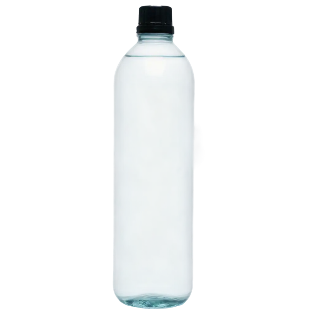 Clear-and-Crisp-PNG-Image-of-a-Brandless-Water-Bottle-Enhancing-Visuals-for-Versatile-Applications