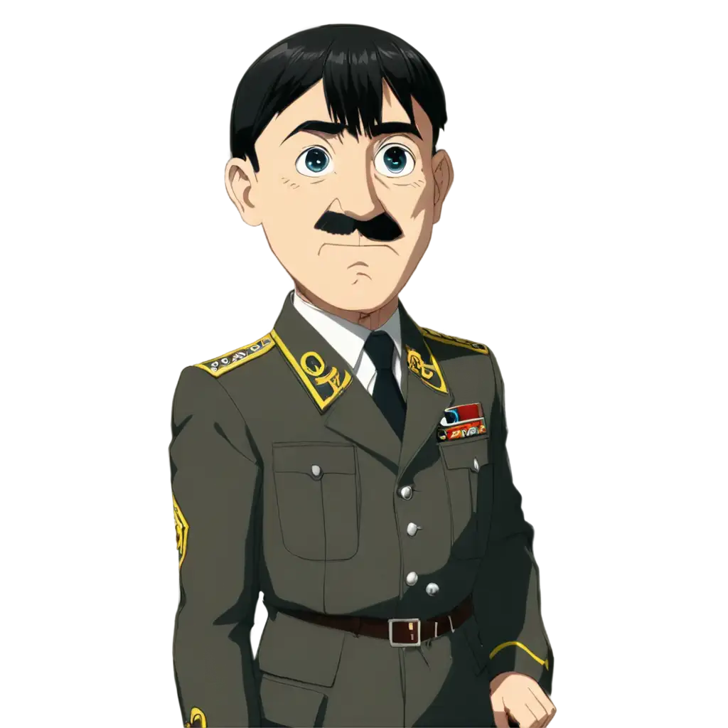 HighQuality-Anime-Hitler-PNG-Image-Versatile-for-HistoryInspired-Art-Projects