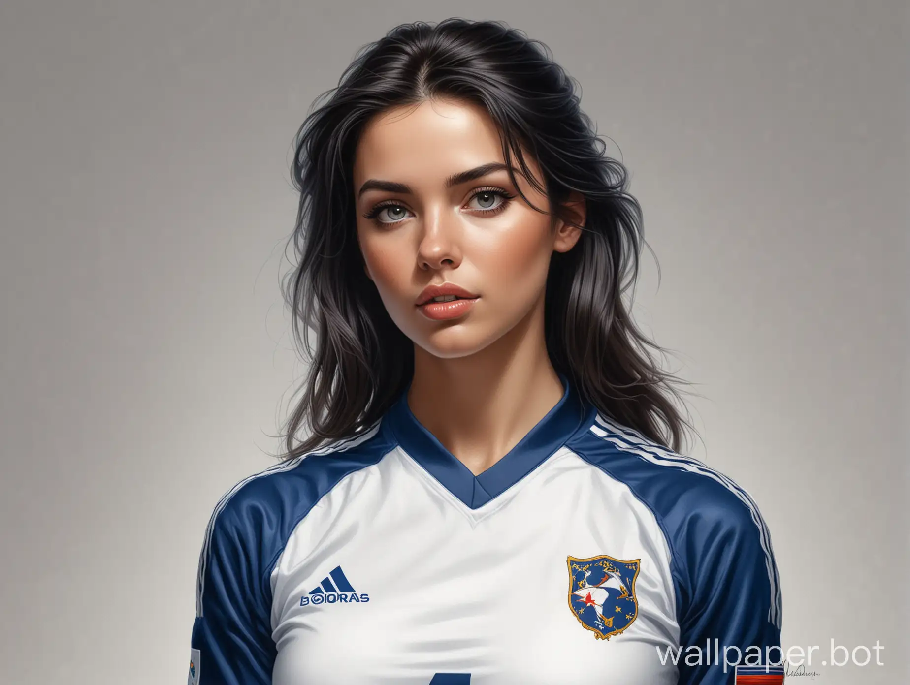 Portrait-of-Agata-Muceniece-25-in-Dark-Blue-Soccer-Uniform