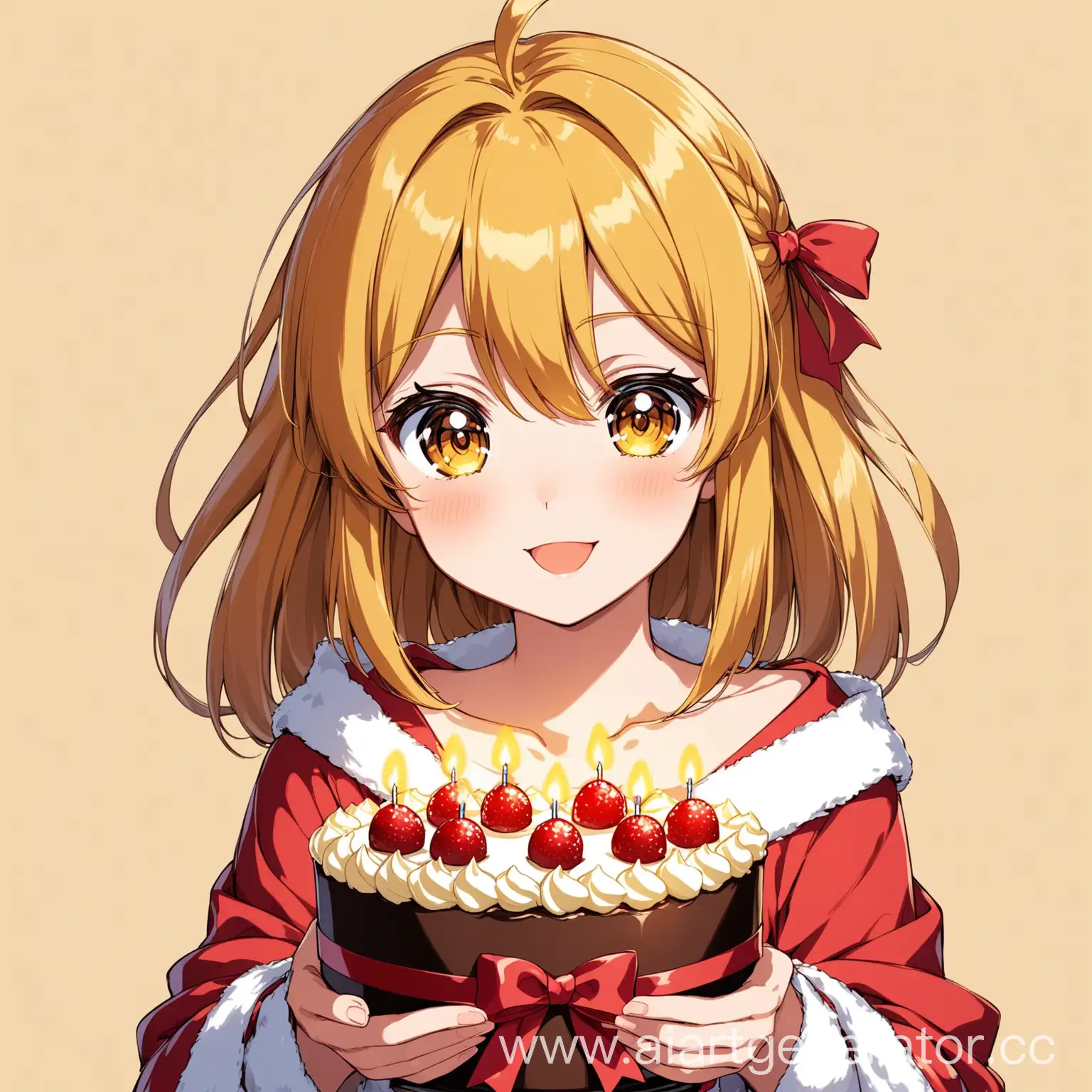 Anime-Character-Celebrating-Birthday-in-HighQuality-Art