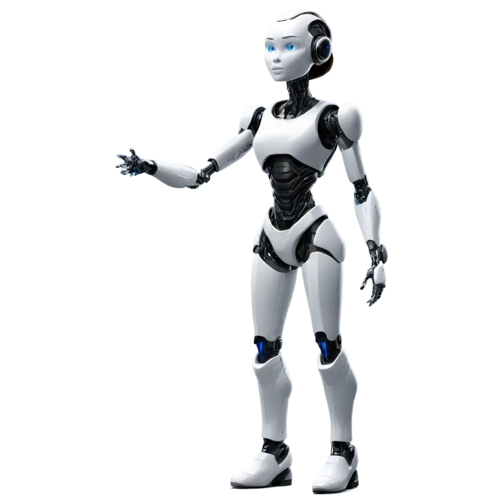 HighQuality-PNG-Cartoon-Illustration-of-a-Standing-Female-Robot-with-Humanlike-Features