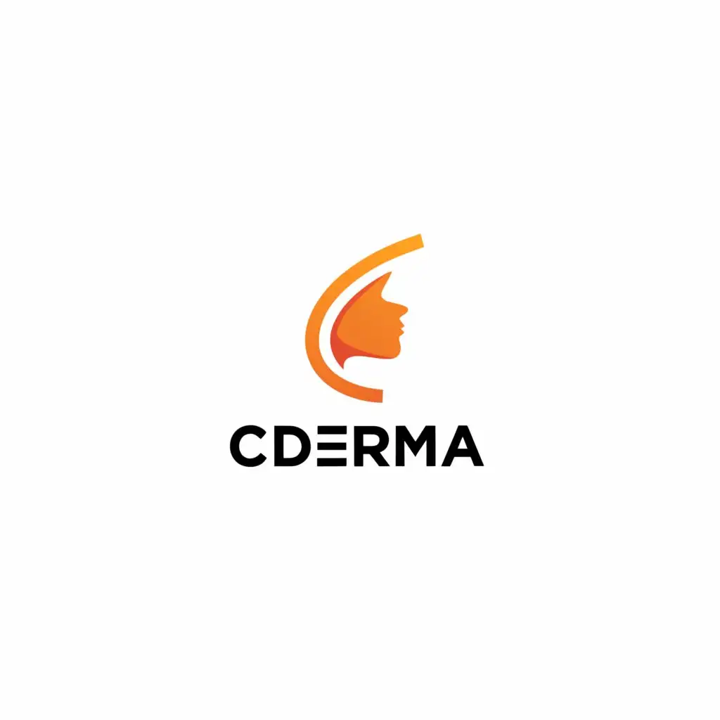 a logo design,with the text "c derma", main symbol:dermatology,Moderate,clear background