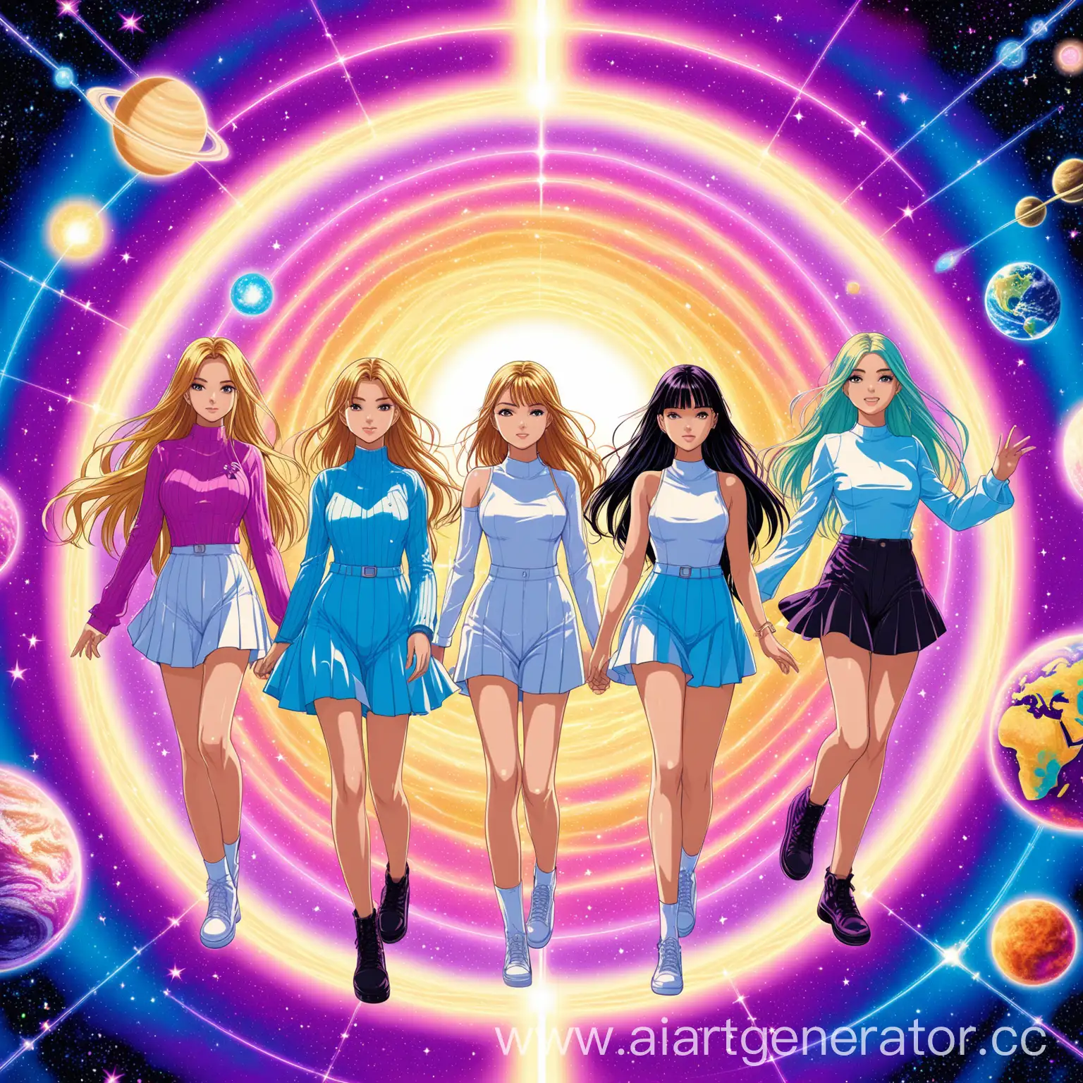 Five-Girls-Interdimensional-Journey-Y2K-Style-Magic-with-Flowers