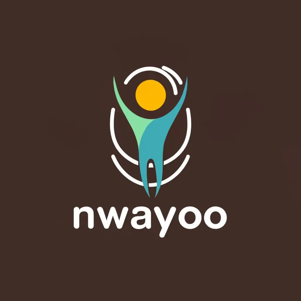 a logo design,with the text "Nway Oo", main symbol:life style motivation video stand with alone,Moderate,clear background