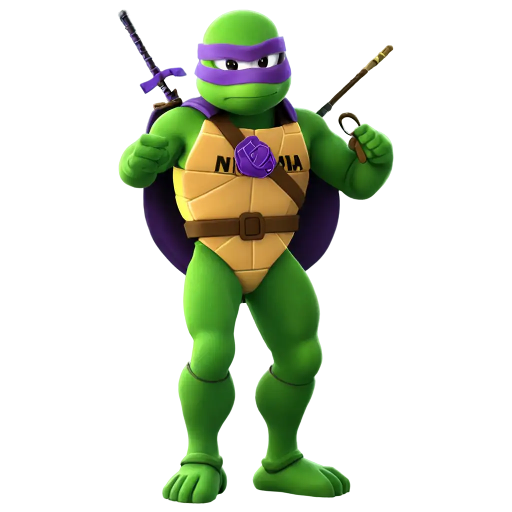Exquisite-PNG-Image-of-Donatello-the-Ninja-Turtle-Unleashing-Creativity-and-Clarity