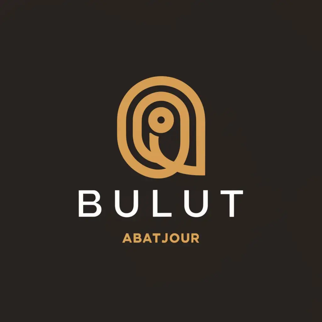 a logo design,with the text """"
BULUT
"""", main symbol:Wooden abatjour,Minimalistic,be used in Retail industry,clear background