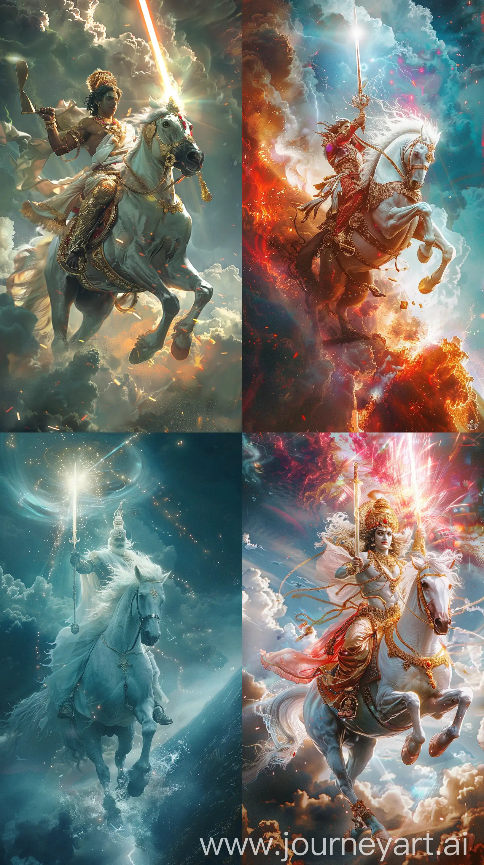 Hindu-God-Kalki-Riding-Majestic-White-Horse-with-Shining-Sword