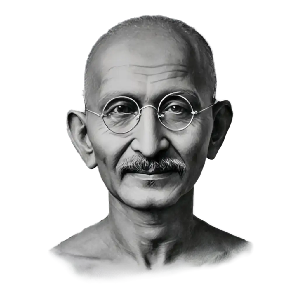 Mahatma Gandhi face Images