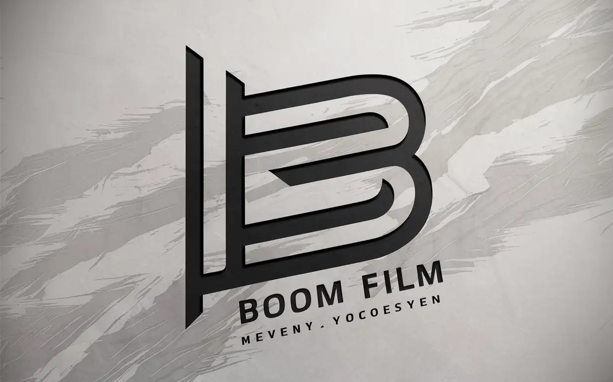 Minimalist-BooM-Film-Logo-Creative