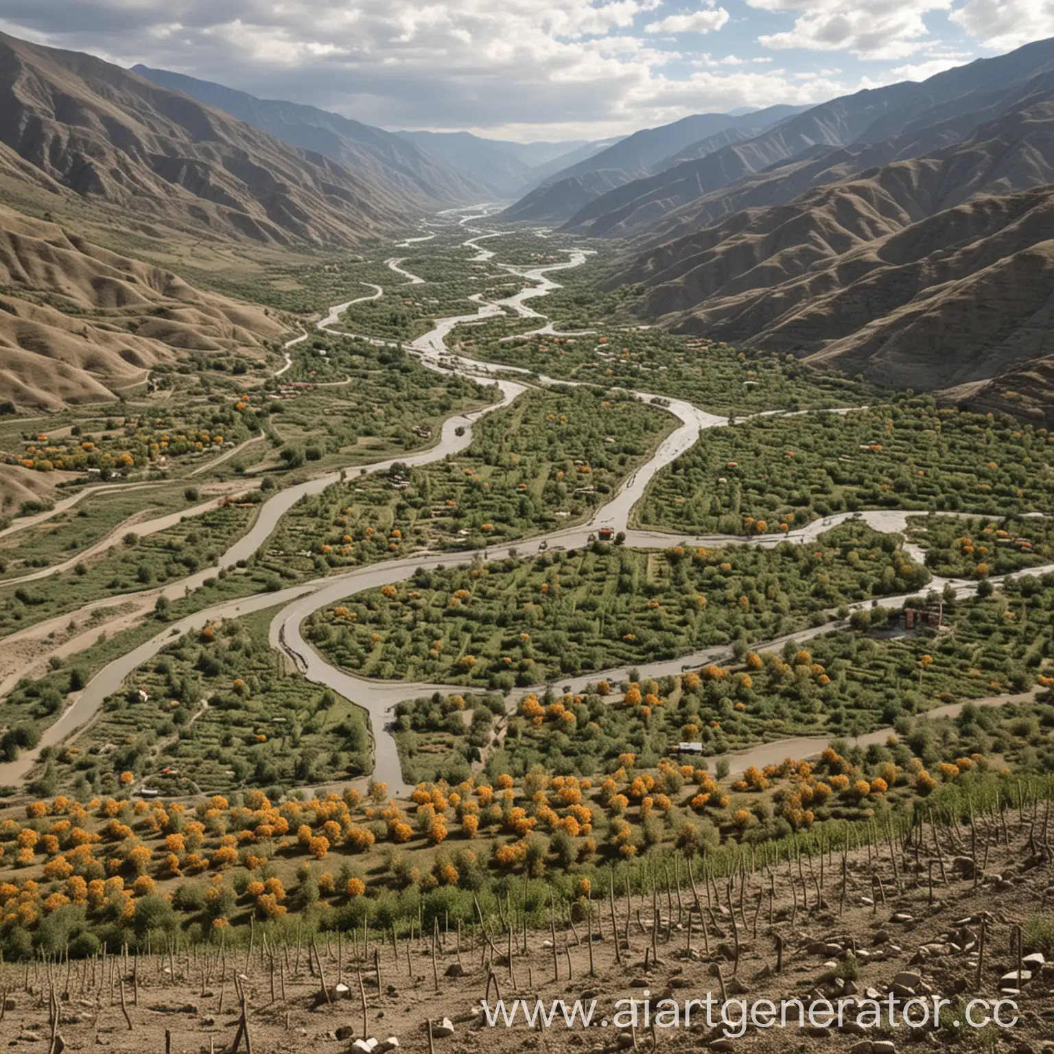 Адаптация к изменениям климата, абрикосовая долина, Дагестан