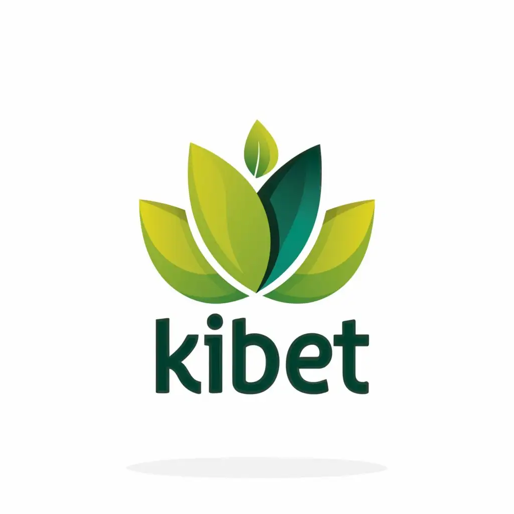 a logo design,with the text "Kibet", main symbol:The store is green,Moderate,be used in Trade industry,clear background