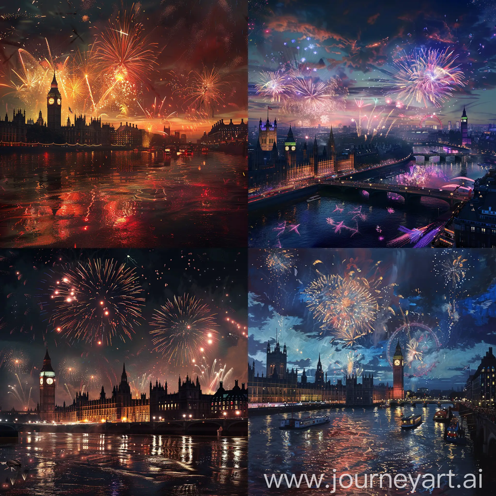 london fireworks 2025
