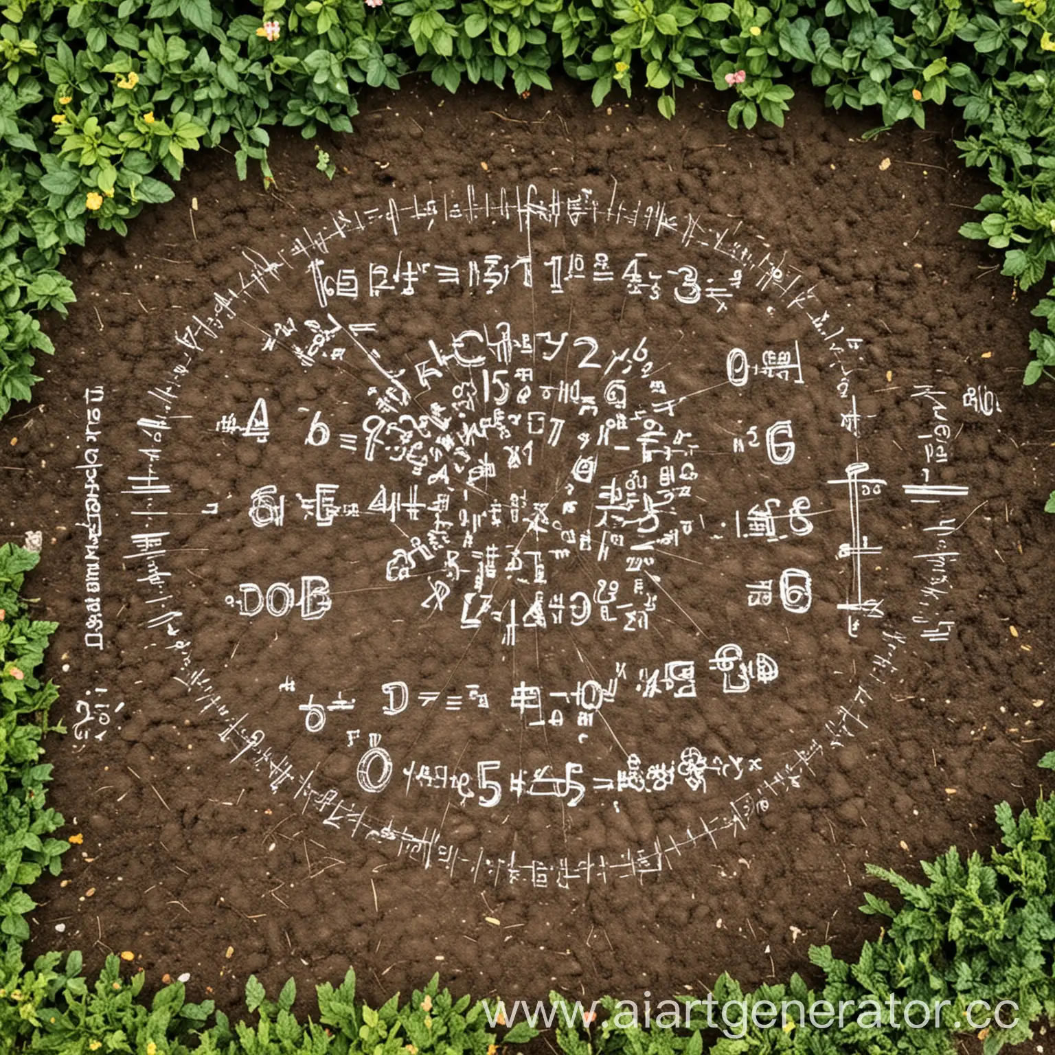 Mathematics on the garden plot