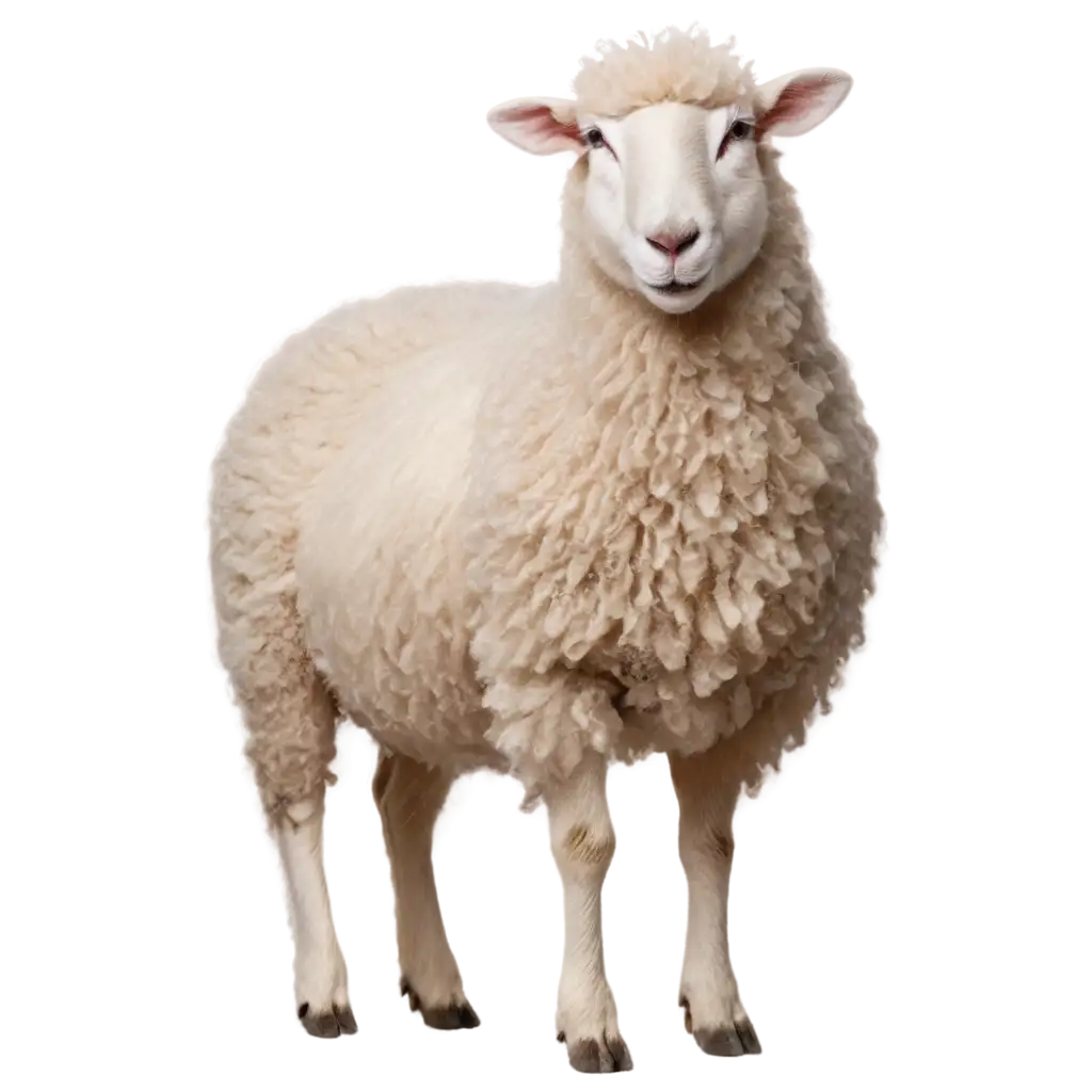 Sheep-White-PNG-Capturing-the-Serenity-of-Fluffy-Flocks-in-HighQuality-Format