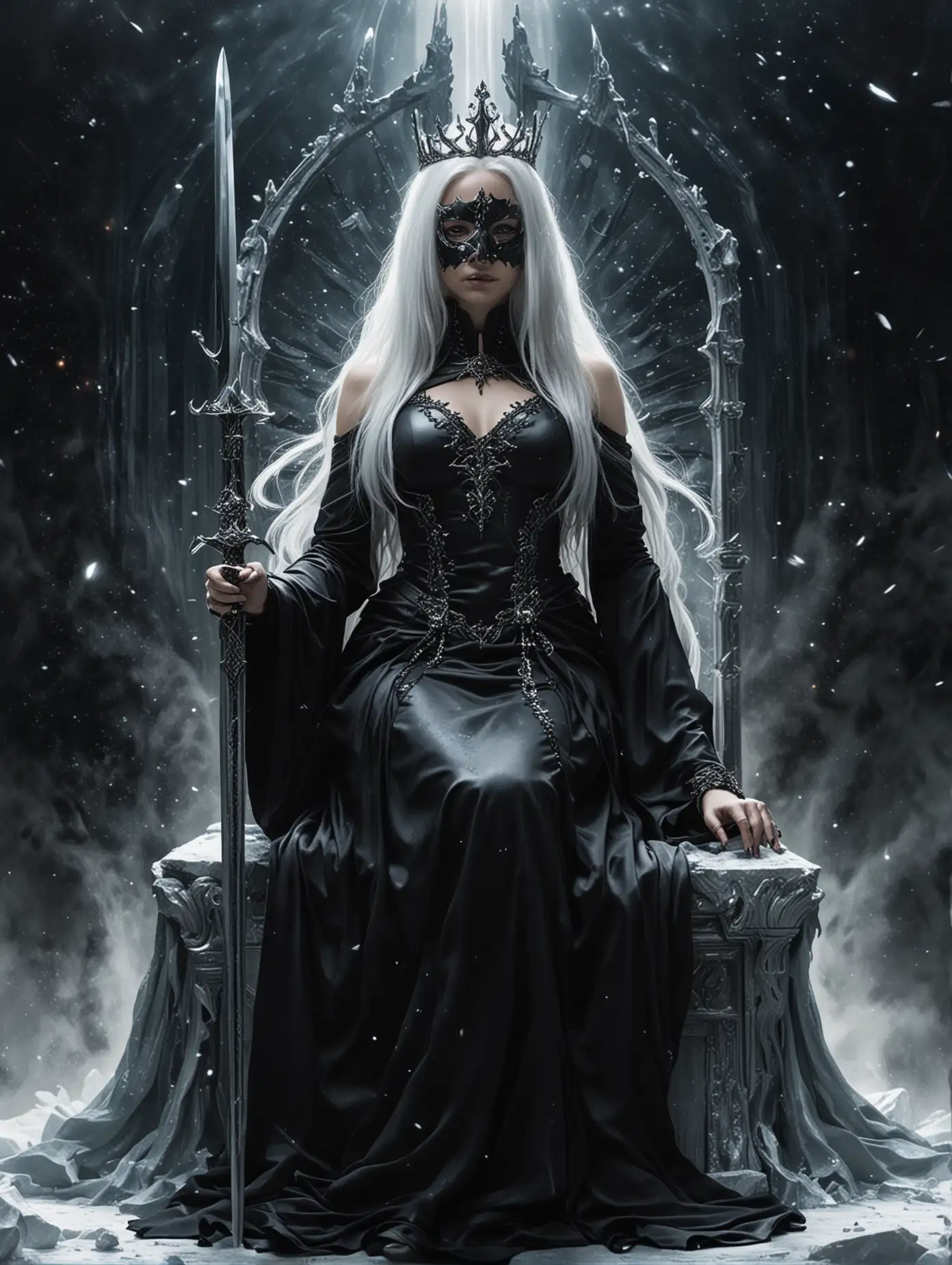 Mysterious-Sister-Hesseryth-on-Icy-Throne-Amidst-Cosmic-Void
