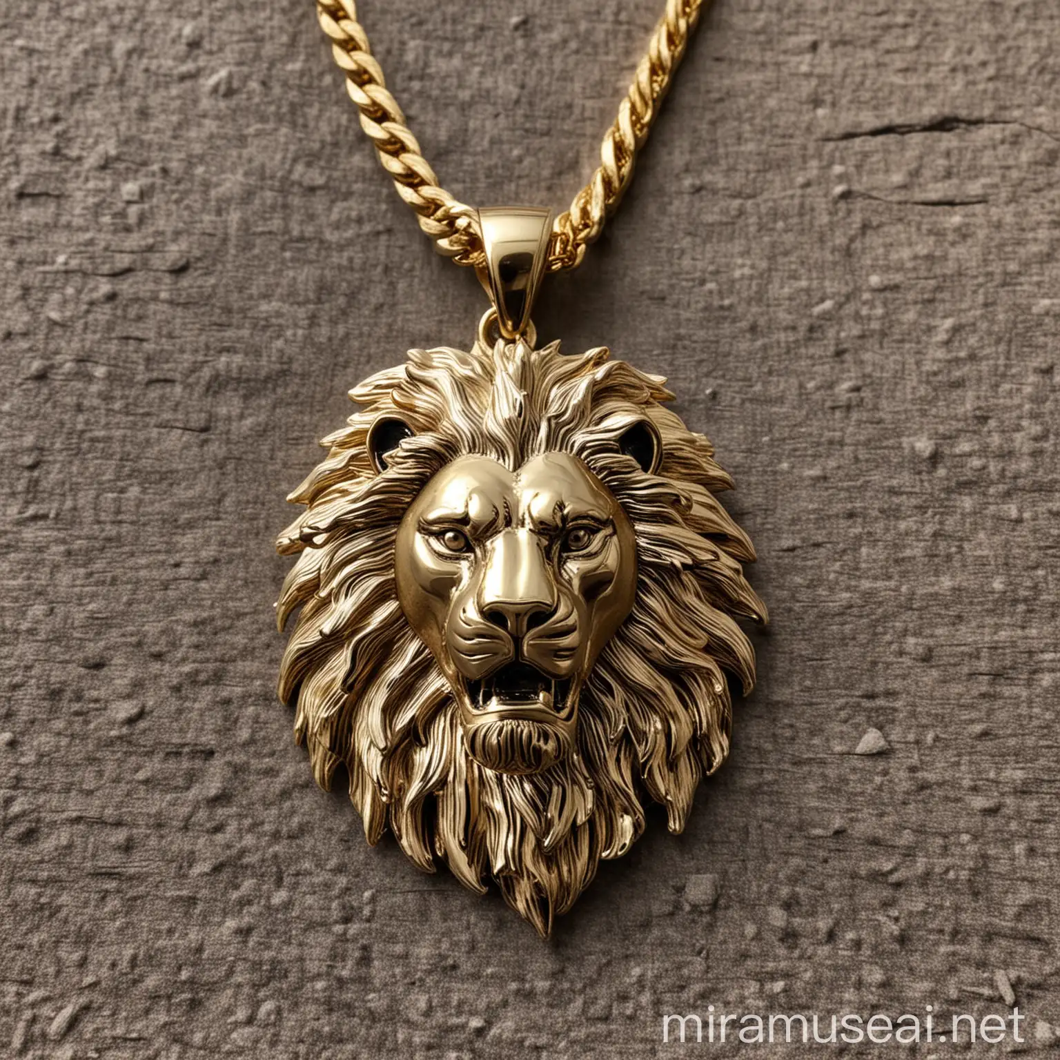 Lion and Tiger Pendant Symbol of Resilience and Power in HipHop Jewelry