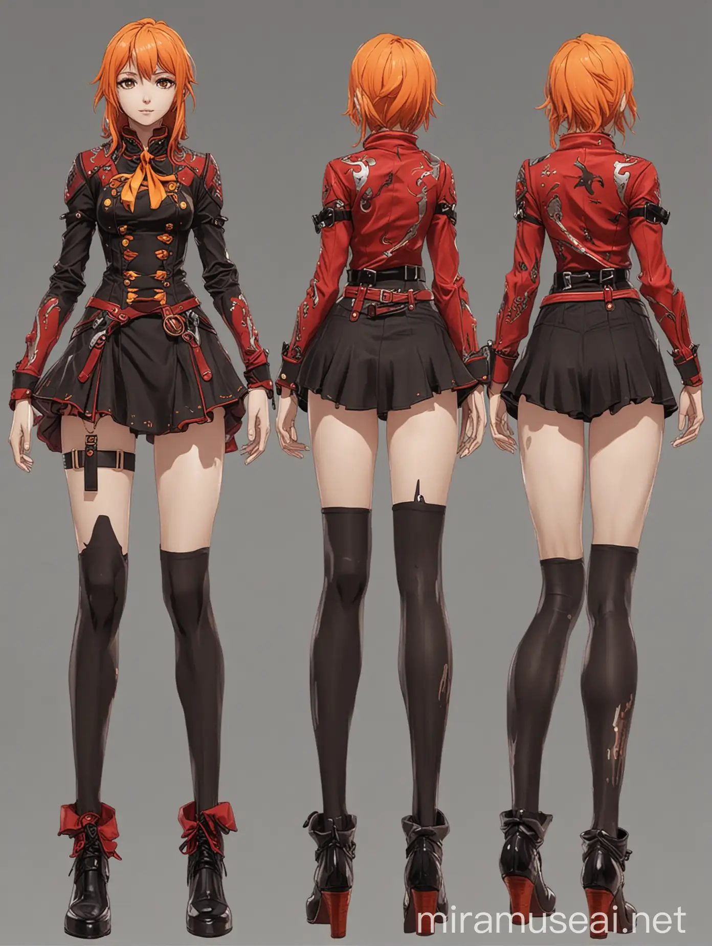 "Create Unique Anime Outfit , Male Female All Wear Designs: Styles for Holidays, Halloween, and Style Fire . Design Outfits from Multiple Perspectives."ViewFront Side, Back Side, Life Side, Right Side,